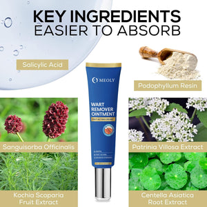 Fast-Acting Wart Remover Cream: Salicylic Acid Wart Remover for Men Women image 1