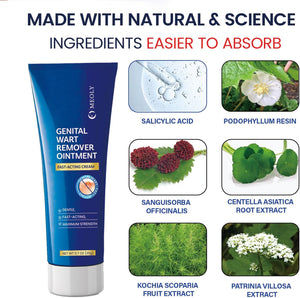 Genital Wart Remover Cream: Genital Wart Removal Ointment with Salicylic Acid Fa image 2